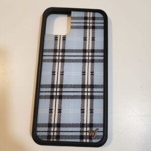 IPhone plaid blue  case